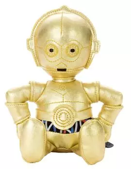 Звездные войны Бобы Коллекция C-3PO Мягкая игрушка Высота сидя Приблизительная. 14см