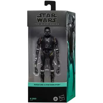 Звездные войны Черная серия 6-дюймовая фигурка ЗВЕЗДНЫЕ ВОЙНЫ 2022 BLACK SERIES 6-дюймовая фигурка ROGUE ONE K 2SO Movie Spinoff Hasbro Drama Donnie Yen чёрный
