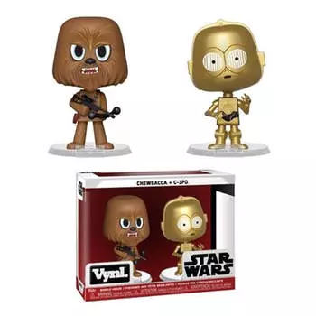 Звездные войны Чубакка и C-3PO Винл.