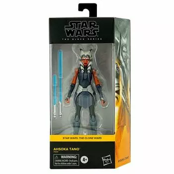Звездные войны клонов Черная серия Walmart эксклюзивная 6-дюймовая фигурка Асока Тано Hasbro ЗВЕЗДНЫЕ ВОЙНЫ КЛОНОВ 2020 Walmart ЭКСКЛЮЗИВНАЯ ЧЕРНАЯ СЕРИЯ
