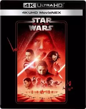 Звездные войны: Последние джедаи 4K UHD MovieNEX ULTRA HD Цифровая копия MovieNEX Wars [4K + Blu-ray + + Мир] [Blu-ray]