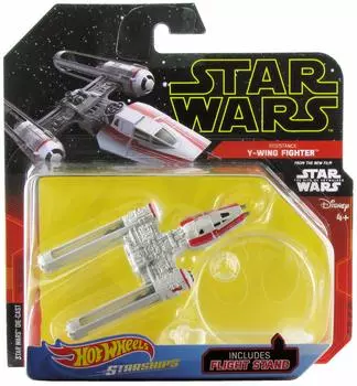 Звездные войны Скайуокер. Восход 2019 Mattel Hot Wheels Diecast Starships 1 Pack Resistance Y Wing Starfighter STAR СКАЙУОКЕР. Восход MATTEL HOT