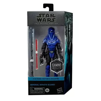 Звездные войны The Black Series Gaming Greats 6-дюймовая фигурка эксклюзивная Имперская сенаторская гвардия - (синий)