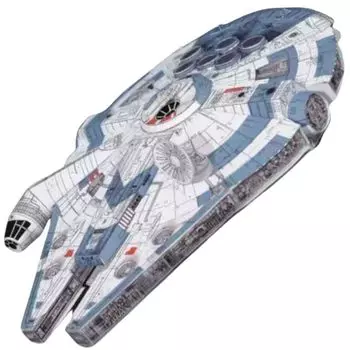 Звездные войны Тысячелетний Сокол Модель Бумажная Поделка Истребитель Самолет Поделка Высококачественная Водонепроницаемая Бумага Перевод А4 5 [Ограниченное количество]