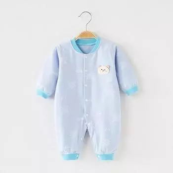 Звездный узор на двери Трехмерная точка Космическая одежда с длинными рукавами Размер Нет. 80, лучшая детская одежда Кореи