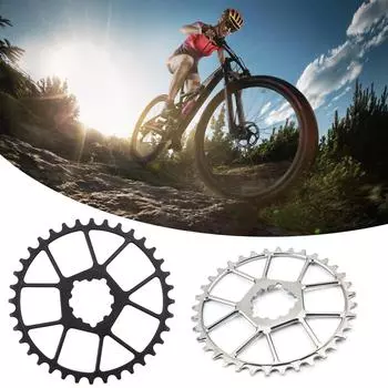 Звездочка 3 мм смещение прямой монтаж Звездочка для горного велосипеда 32/34/36/38T узкая широкая Звездочка для велосипедов шатуны B3