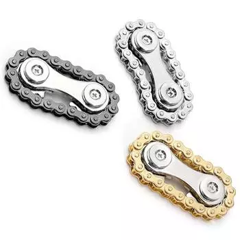 Звездочка для пальцев Звездочки для пальцев Гироскоп Колесо Шестерня Цепь Гироскоп Рождественские подарки чёрный