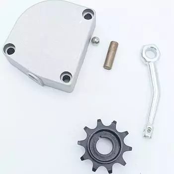 Звездочка на 10 зубьев, комплект крышки сцепления с 3 отверстиями для моторизованного велосипеда с двигателем 49 куб.см, 60 куб.см, 66 куб.см, 80 куб.см