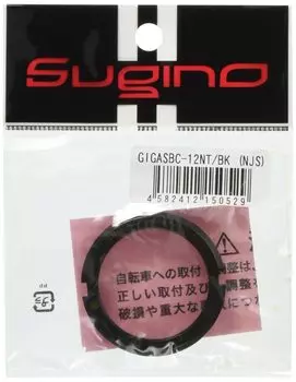 Звездочка SUGINO GIGAS 12NT черная BC(NJS) чёрный