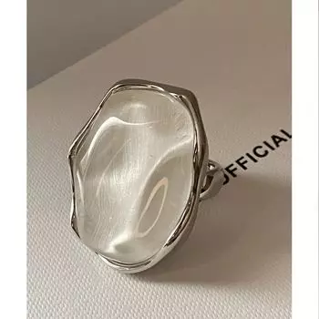 Звездообразные серьги-пусеты Setina на пружинной застежке, женские серьги из стерлингового серебра, легкая роскошь, нишевые, причудливые, преувеличенные, темпераментные большие серьги Open ring single