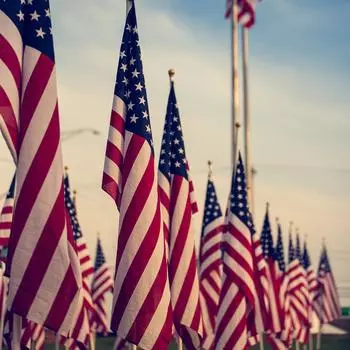 Звезды США США полосы 90x150 см/3x5 футов наружное внутреннее украшение с люверсами 1