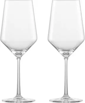 ZWIESEL GLAS Wine Glass Unbreakable Pure Red Wine Cabernet Pair of 2 Machine Made m122315 (Bordeaux) чистый