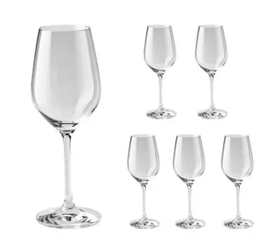 ZWILLING 36300-820 White Wine Glass, Set of 6, White Wine Glass Set