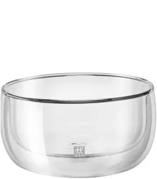 ZWILLING Двойные стенки стеклянный десертный бокал 2 шт стакан изоляция холодная изоляция теплоизоляция двойная структура десертная миска безопасна для микроволновой печи японский чистый