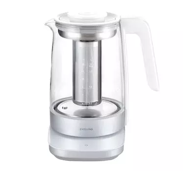 ZWILLING European Tea Kettle Glass electric kettle temperature setting Heat retention Steaming function Dry heating prevention Automatic power off
