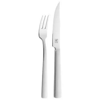 ZWILLING Henckels Вилка для стейка Нож Столовые приборы Сервировочные принадлежности Японский ZWILLING Ужин JA. Diner & Set [Авторизованный продукт] 07150-259
