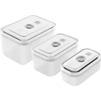 ZWILLING J.A. Henckels ZWILLING Fresh & Save Vacuum Plastic Container 3 Size Set Airtight Storage Container [Authorized Japanese Product] Fresh Save