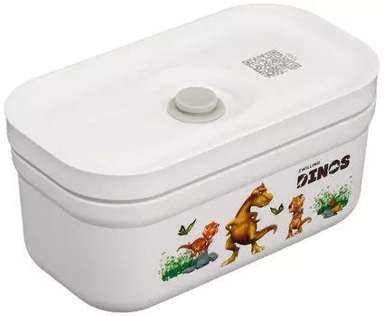 ZWILLING Сохранить вакуумный ланч-бокс DINOS S ланч-бокс пластиковый герметичный контейнер для хранения японский свежий Сохранить Свежий и размер [Авторизованный продукт] 36814-501 белый