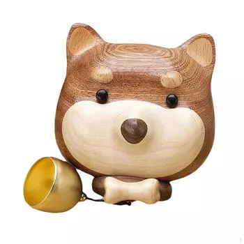 Звонок для колокольчиков для владельцев магазинов, чистый звук, деревянный орнамент, входная дверь для бизнеса на амбарной двери