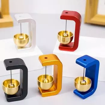 Звонок владельца магазина для открывания двери, магнитный дверной звонок с чистым звуком, деревянный дверной звонок, ветряная музыка, украшение для холодильника, крыльца, садового декора чёрный