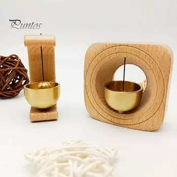 Звонок владельца магазина из латуни и дерева, громкий звук, подвесной колокольчик для входной двери, ветряная музыка, магнитный дверной звонок, украшение для входа в домашний офис, кофейню A