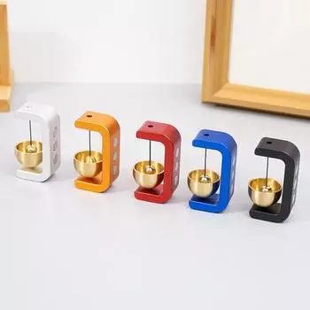 Звонок владельца магазина Yousheng для открывания двери, магнитный дверной звонок с чистым звуком, деревянный дверной звонок, ветряная музыка, украшение для холодильника, крыльца, садового декора серебряный