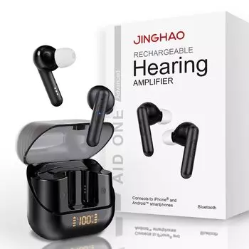 звук Bluetooth беспроводной звуковой коллектор Bluetooth смартфон соединение перезаряжаемый зарядный чехол мощность дисплей рейтинг бинауральный AID ONE японский