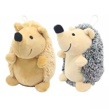 Звук декомпрессии для домашних животных, игрушка-ежик, головоломка для собаки, плюшевая кукла-животное A