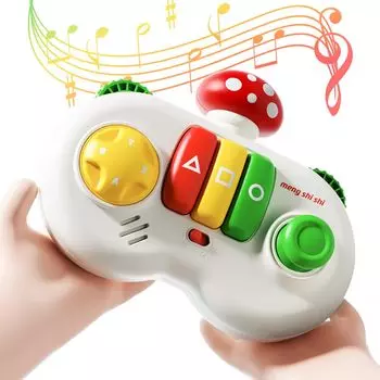 Звук пианино подарок на день рождения для мальчиков и девочек 1 года развивающий Монтессори звук и свет громкость японская инструкция прилагается