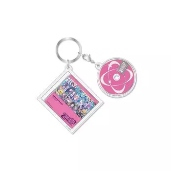 Звуки Акриловый брелок #SQkawaii -FINAL FANTASY- розовый