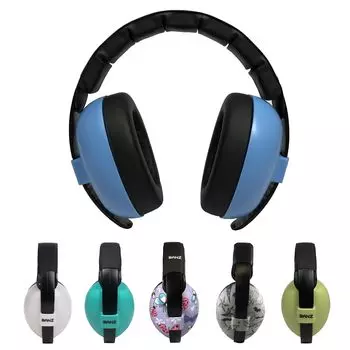 Звукоизолирующие наушники Banz для младенцев и детей Baby Blue EM-BB синий