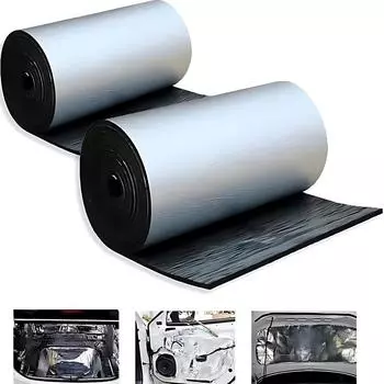 Звукоизолирующие теплоизоляционные маты 5/10 мм Звукоизолирующие материалы для капотов автомобилей Звукоизолирующие двери и стены