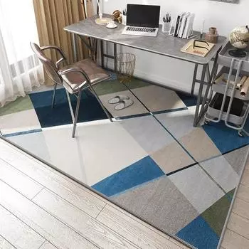 Звукоизолирующий ретро-коврик для украшения дома, ковер для кабинета, письменный стол, компьютерное кресло, напольный коврик, ковры для спальни, коврики для туалетного столика, гр 60x90cm