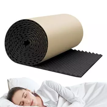 Звукоизоляционная накладка на капот автомобиля 200x50x2 см, водонепроницаемый шумоизоляционный коврик, теплоизоляционный барьер, автомобильные аксессуары