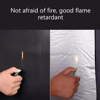 Звукоизоляционный коврик для автомобиля, самоклеящийся шумопоглощающий хлопковый шумоизоляционный материал для крыши, огнестойкий, гасящий шум автомобиля, изоляция для автомобилей