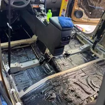 Звукопоглощающий материал для автомобилей, вибропоглощающий материал, клейкая лента для звукопоглощающего покрытия гаражных ворот, багажника, капота красный