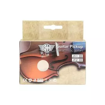 Звукосниматель для акустической гитары Контактный микрофон Пьезоэлектрический звукосниматель Аксессуары для виолончели и арфы 1pcs