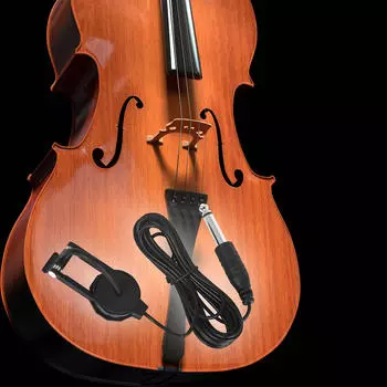 Звукосниматель для скрипки, аудиоразъем диаметром 2,8 м и диаметром 6,35 мм, зажим для пьезо микрофона, акустическая гитара