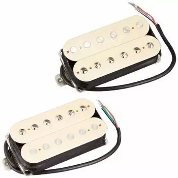 Звукосниматель хамбакер Alpha Cream японский комплект [GOTOH PICKUPS] HB-Classic GTPU-HB-CLA-CRE-S кремовый