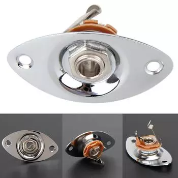 Звукосниматель O-val для электрогитары/баса 6,35 мм Poratble золотой