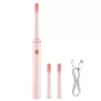 Звуковая электрическая зубная щетка для взрослых IPX8 Водонепроницаемая Высокочастотная вибрация Умное время Научная чистка зубов