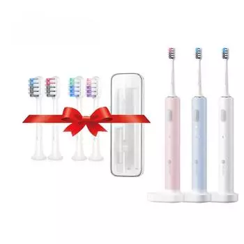 Звуковая электрическая зубная щетка, перезаряжаемая, водонепроницаемая, беспроводная, портативная, ультразвуковая отбеливающая зубная щетка