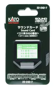 Звуковая карта KATO N gauge 211 series 5000 series 22-242-7 Принадлежности для моделей железных дорог