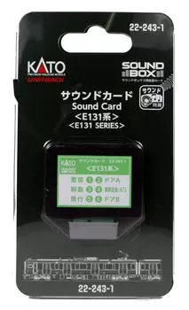 Звуковая карта KATO N Gauge E131 Series, принадлежности для моделей железных дорог 22-243-1