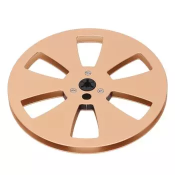 Звуковая лента пустая катушка 14 7 дюймов металл алюминий для TEAC магнитофон открывающая машина части золото золотой