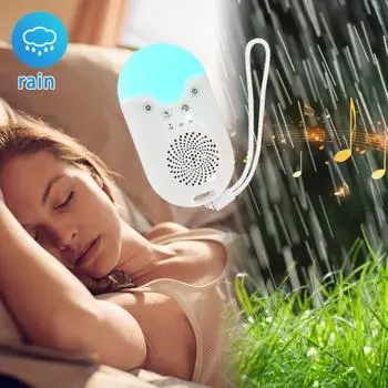 Звуковая машина с белым шумом и 8 расслабляющими звуками природы, 3 настройки таймера