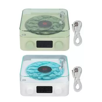 Звуковая машина с белым шумом и будильником, ночником, декоративная звуковая машина для дома, у кровати White