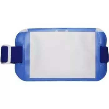 Звуковая нарукавная бирка с именем, синяя, 1 шт. x 40 комплектов NF-719-B