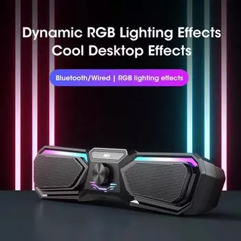 Звуковая система домашнего кинотеатра Bluetooth-динамик 4D Surround Soundbar Компьютерный динамик для телевизора Звуковая панель Сабвуфер Стерео музыкальная шкатулка