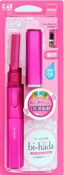 звуковая вибрационная бритва с 1 запасным лезвием bi-hada